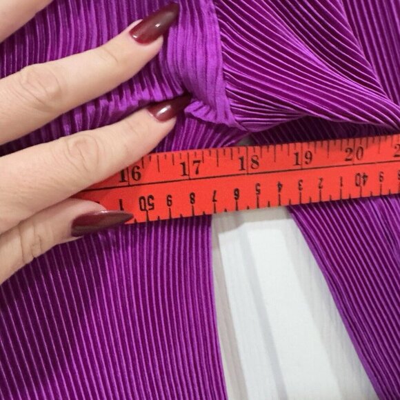 womens L'IDEE REVOLVE Soiree 90's Sleeved Gown in Grape Size 8 (sold‎ Out) - Picture 9 of 10